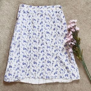 April Cornell floral skirt
